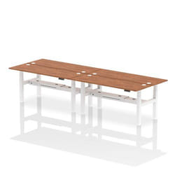 Dynamic Air Back-to-Back W1800 x D600mm Height Adjustable Sit Stand 4