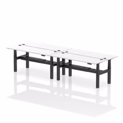 Dynamic Air Back-to-Back W1800 x D600mm Height Adjustable Sit Stand 4