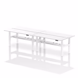 Dynamic Air Back-to-Back W1800 x D600mm Height Adjustable Sit Stand 4