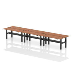 Dynamic Air Back-to-Back W1800 x D600mm Height Adjustable Sit Stand 6