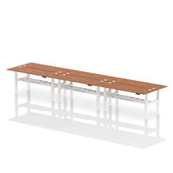 Dynamic Air Back-to-Back W1800 x D600mm Height Adjustable Sit Stand 6