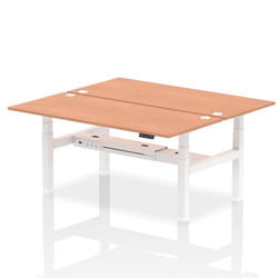 Dynamic Air Back-to-Back W1800 x D800mm Height Adjustable Sit Stand 2