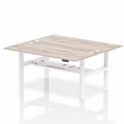 Dynamic Air Back-to-Back W1800 x D800mm Height Adjustable Sit Stand 2