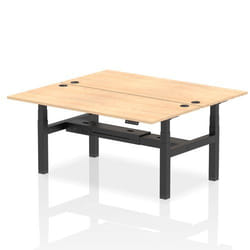Dynamic Air Back-to-Back W1800 x D800mm Height Adjustable Sit Stand 2