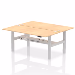 Dynamic Air Back-to-Back W1800 x D800mm Height Adjustable Sit Stand 2