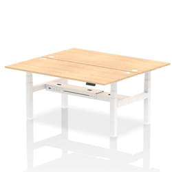 Dynamic Air Back-to-Back W1800 x D800mm Height Adjustable Sit Stand 2