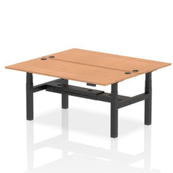 Dynamic Air Back-to-Back W1800 x D800mm Height Adjustable Sit Stand 2