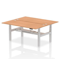 Dynamic Air Back-to-Back W1800 x D800mm Height Adjustable Sit Stand 2