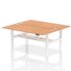 Dynamic Air Back-to-Back W1800 x D800mm Height Adjustable Sit Stand 2