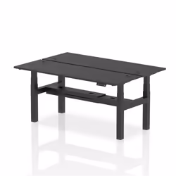 Dynamic Air Back-to-Back W1800 x D600mm Height Adjustable Sit Stand 2