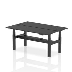 Dynamic Air Back-to-Back W1800 x D600mm Height Adjustable Sit Stand 2