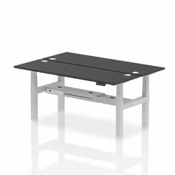 Dynamic Air Back-to-Back W1800 x D600mm Height Adjustable Sit Stand 2
