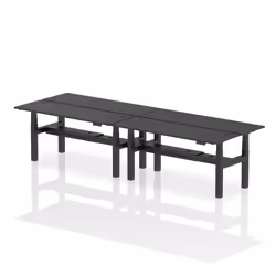 Dynamic Air Back-to-Back W1800 x D600mm Height Adjustable Sit Stand 4
