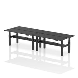 Dynamic Air Back-to-Back W1800 x D600mm Height Adjustable Sit Stand 4