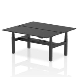 Dynamic Air Back-to-Back W1800 x D800mm Height Adjustable Sit Stand 2