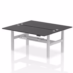 Dynamic Air Back-to-Back W1800 x D800mm Height Adjustable Sit Stand 2