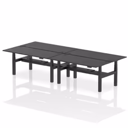 Dynamic Air Back-to-Back W1800 x D800mm Height Adjustable Sit Stand 4