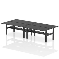 Dynamic Air Back-to-Back W1800 x D800mm Height Adjustable Sit Stand 4