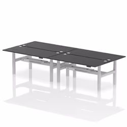 Dynamic Air Back-to-Back W1800 x D800mm Height Adjustable Sit Stand 4