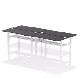 Dynamic Air Back-to-Back W1800 x D800mm Height Adjustable Sit Stand 4