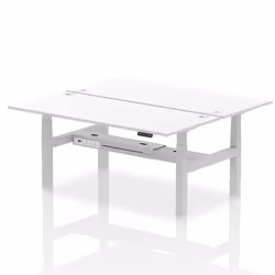Dynamic Air Back-to-Back W1800 x D800mm Height Adjustable Sit Stand 2
