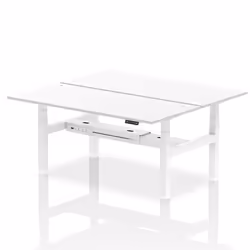 Dynamic Air Back-to-Back W1800 x D800mm Height Adjustable Sit Stand 2