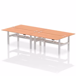 Dynamic Air Back-to-Back W1800 x D800mm Height Adjustable Sit Stand 4