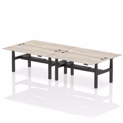Dynamic Air Back-to-Back W1800 x D800mm Height Adjustable Sit Stand 4
