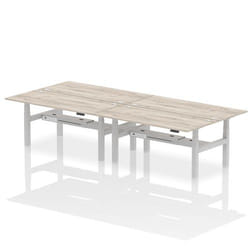 Dynamic Air Back-to-Back W1800 x D800mm Height Adjustable Sit Stand 4