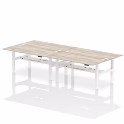 Dynamic Air Back-to-Back W1800 x D800mm Height Adjustable Sit Stand 4