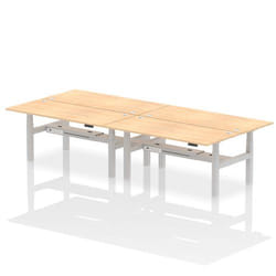 Dynamic Air Back-to-Back W1800 x D800mm Height Adjustable Sit Stand 4