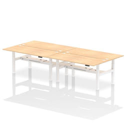 Dynamic Air Back-to-Back W1800 x D800mm Height Adjustable Sit Stand 4