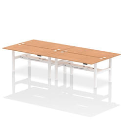 Dynamic Air Back-to-Back W1800 x D800mm Height Adjustable Sit Stand 4