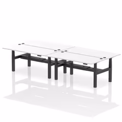 Dynamic Air Back-to-Back W1800 x D800mm Height Adjustable Sit Stand 4