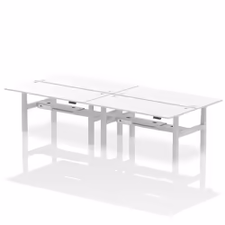 Dynamic Air Back-to-Back W1800 x D800mm Height Adjustable Sit Stand 4