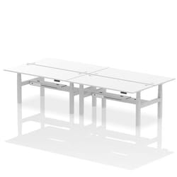 Dynamic Air Back-to-Back W1800 x D800mm Height Adjustable Sit Stand 4
