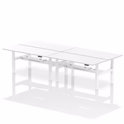 Dynamic Air Back-to-Back W1800 x D800mm Height Adjustable Sit Stand 4