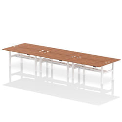 Dynamic Air Back-to-Back W1800 x D800mm Height Adjustable Sit Stand 6
