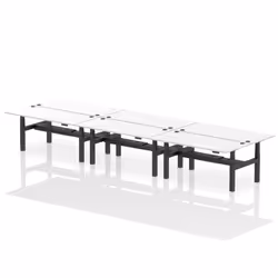 Dynamic Air Back-to-Back W1800 x D800mm Height Adjustable Sit Stand 6