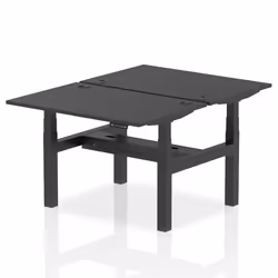 Dynamic Air Back-to-Back W1200 x D800mm Height Adjustable Sit Stand 2