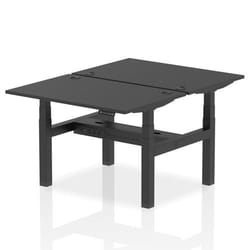 Dynamic Air Back-to-Back W1200 x D800mm Height Adjustable Sit Stand 2