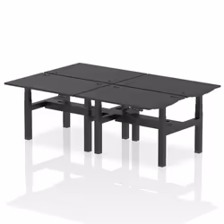 Dynamic Air Back-to-Back W1200 x D800mm Height Adjustable Sit Stand 4