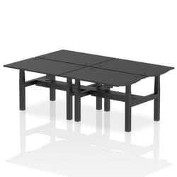 Dynamic Air Back-to-Back W1200 x D800mm Height Adjustable Sit Stand 4