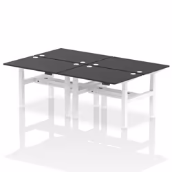 Dynamic Air Back-to-Back W1200 x D800mm Height Adjustable Sit Stand 4