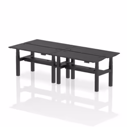 Dynamic Air Back-to-Back W1400 x D600mm Height Adjustable Sit Stand 4