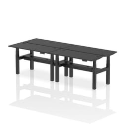 Dynamic Air Back-to-Back W1400 x D600mm Height Adjustable Sit Stand 4