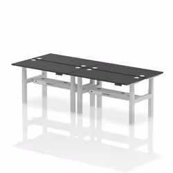 Dynamic Air Back-to-Back W1400 x D600mm Height Adjustable Sit Stand 4