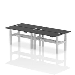 Dynamic Air Back-to-Back W1400 x D600mm Height Adjustable Sit Stand 4