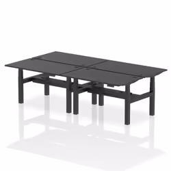 Dynamic Air Back-to-Back W1400 x D800mm Height Adjustable Sit Stand 4