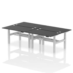 Dynamic Air Back-to-Back W1400 x D800mm Height Adjustable Sit Stand 4